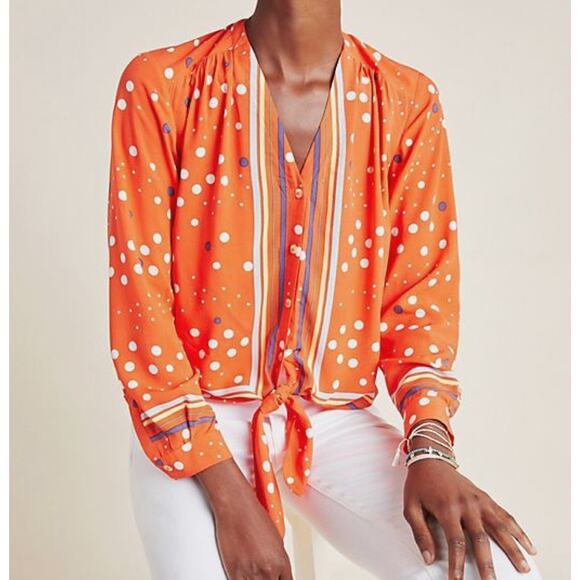 Maeve by anthropology top size 4 - Picture 1 of 11